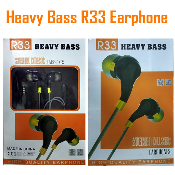 Heavy Bass R33 Earphone