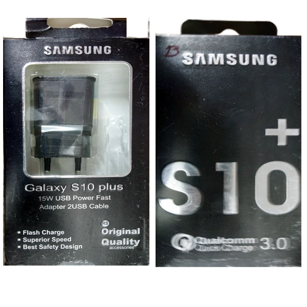 Samsung Galaxy S10 Plus Charger & USB Type-B Cable