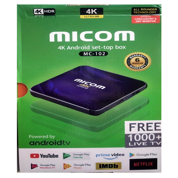 Micom 4K Android Set-Top Box