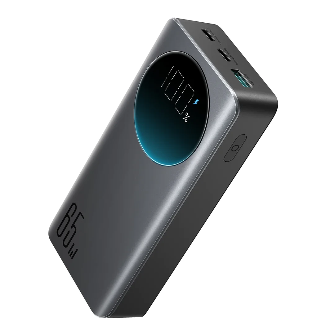 JOYROOM JR-PBF05 65W Power Bank 30000mAh- Black