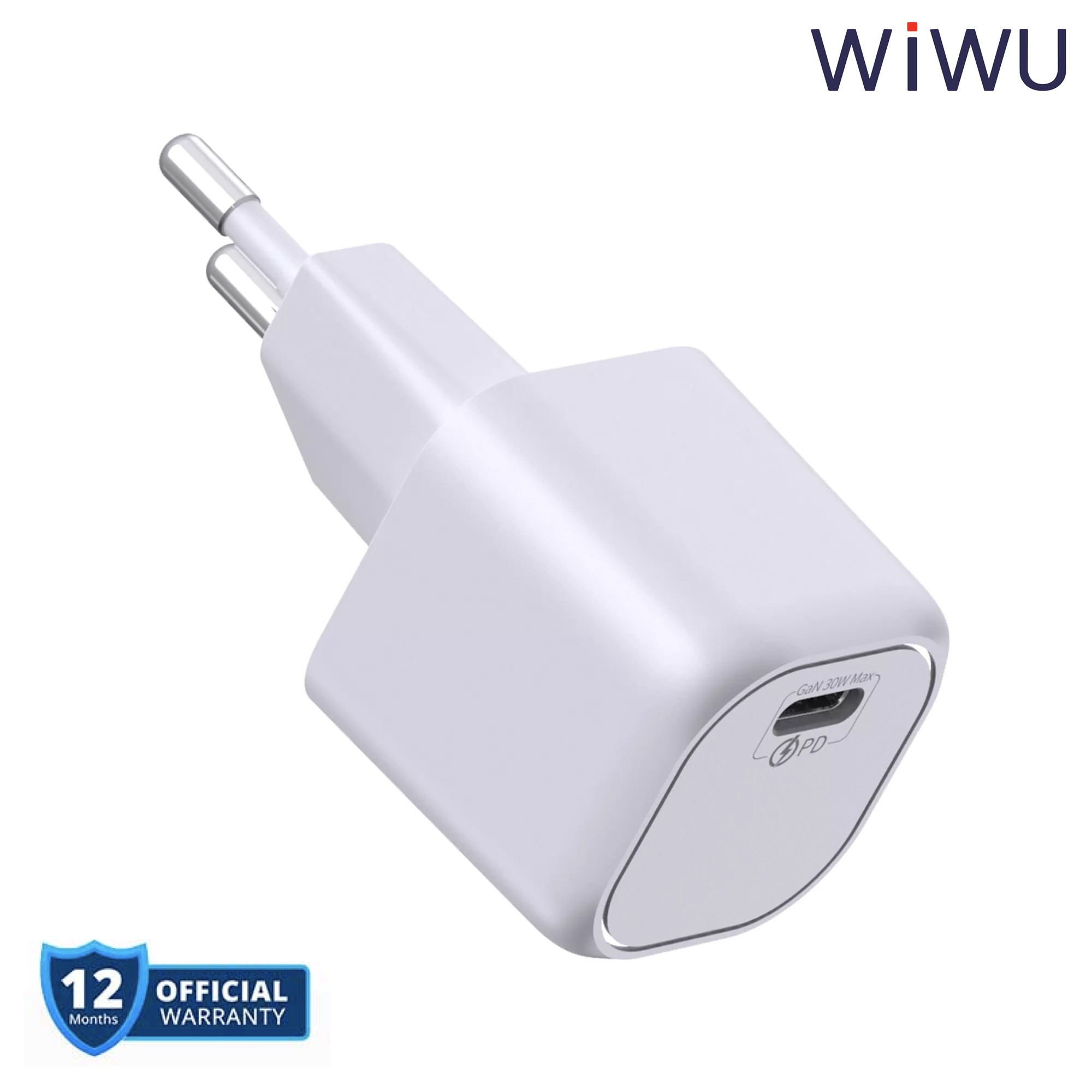 WiWU 30W Gan Fast Charger Power Adapter Type-C