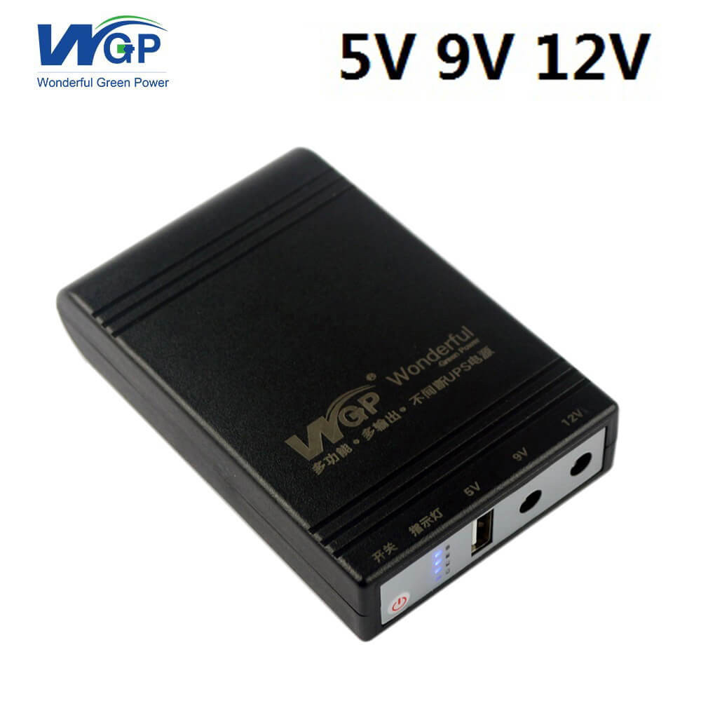 WGP Mini UPS 5/9/12v- Router & ONU Up To 8 Hours Backup